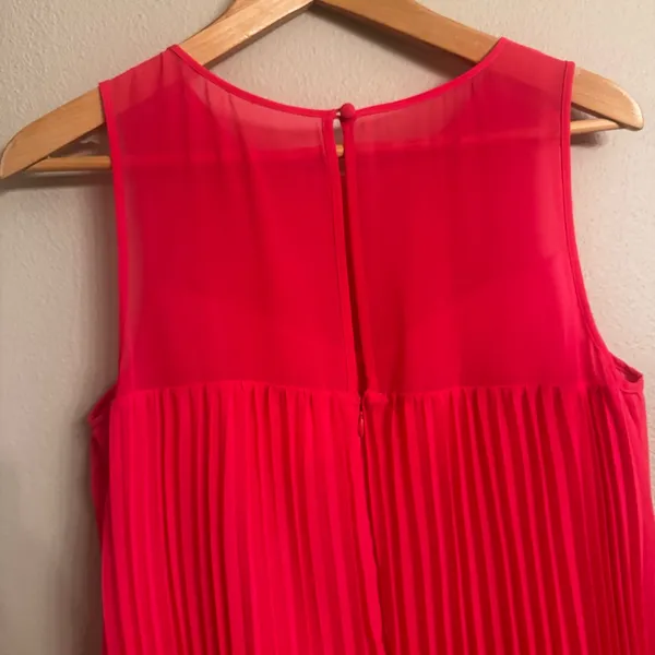 Anthropologie | MAEVE Layered Pleat Ruffle Swing‎ Dress - Image 4