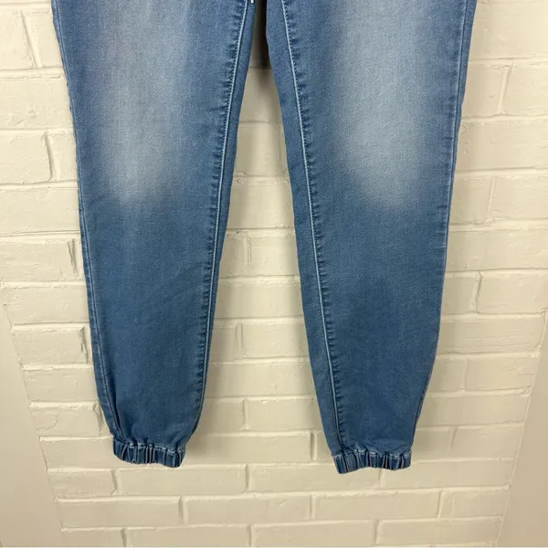 American Eagle Soft Knit Denim Jogger Jeans Size 4 - Image 6