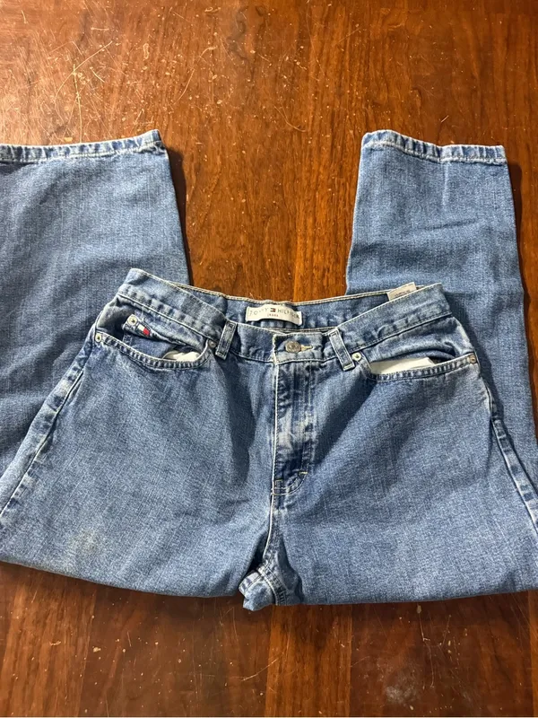 Tommy Hilfiger Size 8 ankle length High Rise Mom Jeans Vintage - Image 10