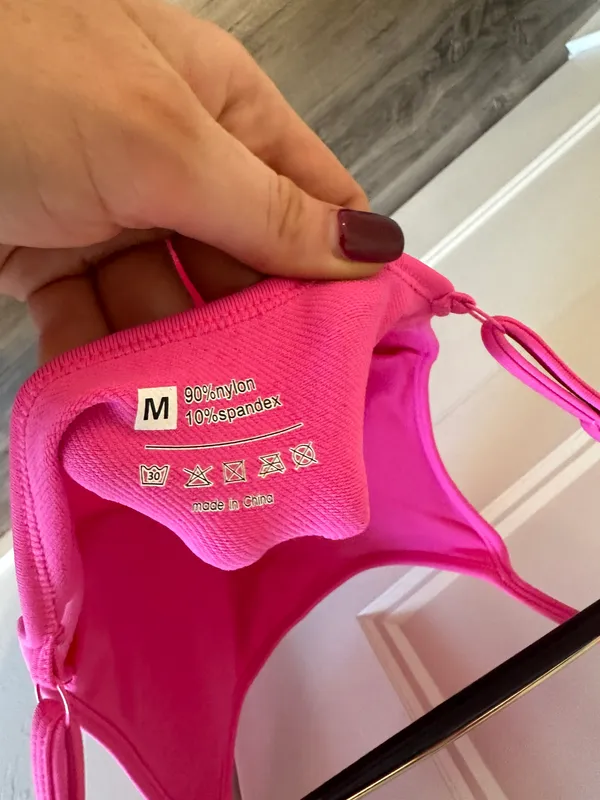 Pink Workout One Piece Size M - Image 3