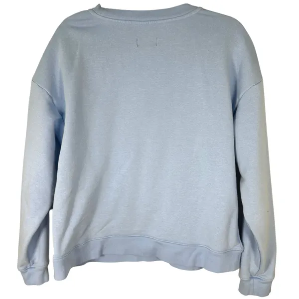 Maeve Blue Colorblock Crewneck Sweater Size Medium - Image 4