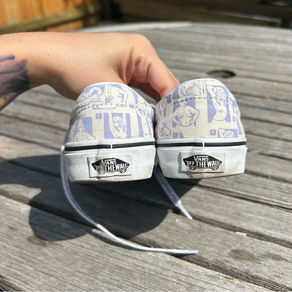 Vans Era Breast Cancer Awareness DIY Retro Self Check‎ True White Women's 5.0 - Image 8