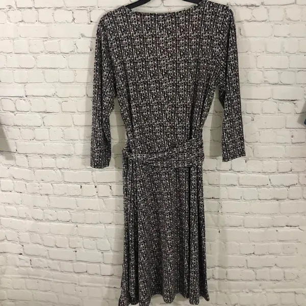 Axcess long sleeve dress with side tie Black Size L - Image 5