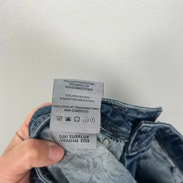 Silver Jeans Co Suki Surplus Bootcut Jeans Blue‎ Medium Wash Mid Rise 29x32 - Image 8