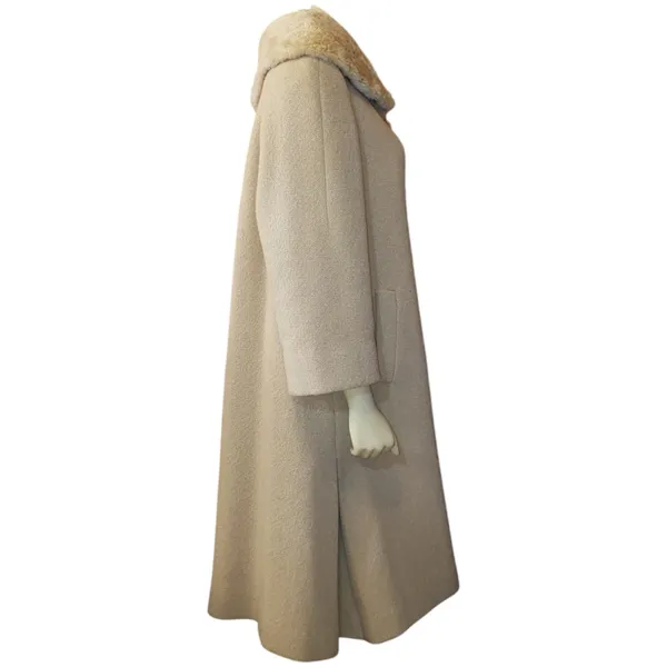 Vintage 60s Forstmann Stevens union label wool swing coat (see measureme… - Image 4