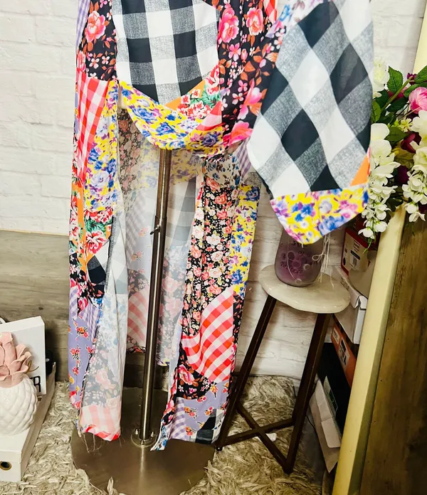 Jaded London Patchwork Dress - Image 6
