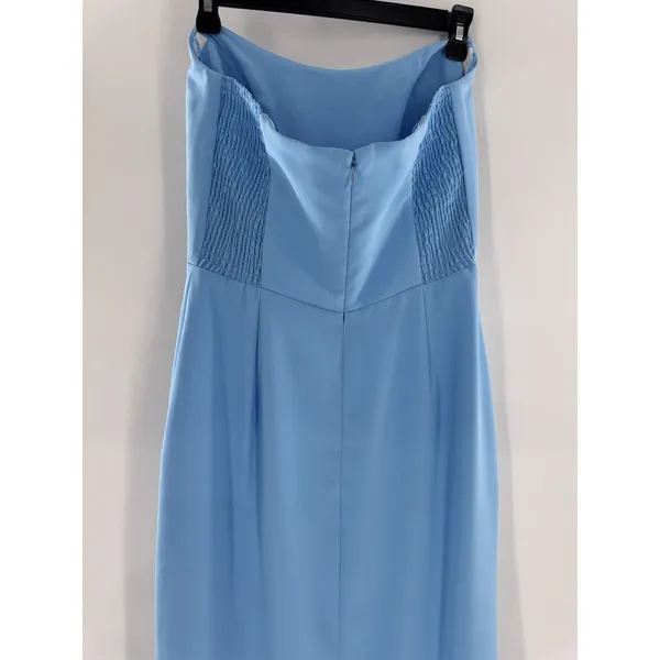 Amanda Uprichard X Revolve Dress Sz M Maxi Bustier Side Slit Party Formal Gown - Image 8