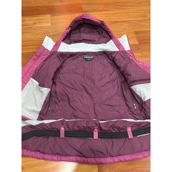 Patagonia Quilted Hooded Insulated‎ Jacket Magenta Lightweight Outdoor size M - Image 5