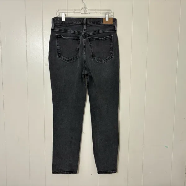 Madewell The Perfect Vintage Jean Womens Black Wash Denim Size 29 - Image 5