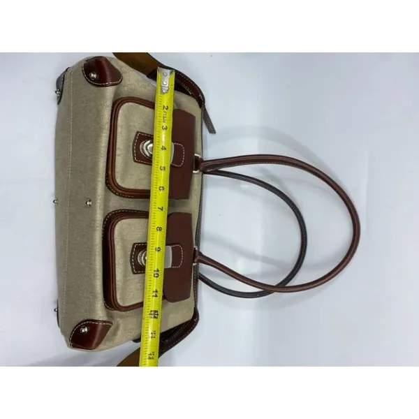 DOONEY & BOURKE Tan Brown Medium Size Doctor Bag - Image 4