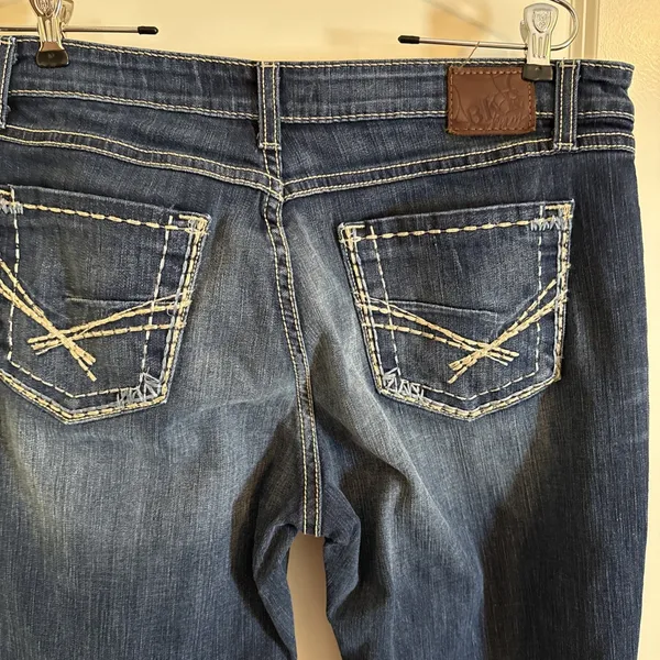 Women's BKE Taylor Jeans Low Slung Baggy Relaxed‎ Fit Sz 33 - Image 7