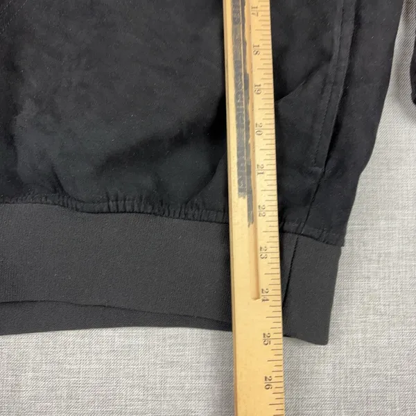 Zero Restriction Jacket Womens Medium Black Pullover Golf Windbreaker USA Lined - Image 6