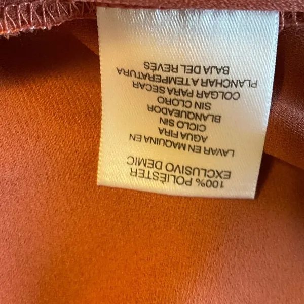 Wishful Park Rust V-Neck Blouse - Image 8