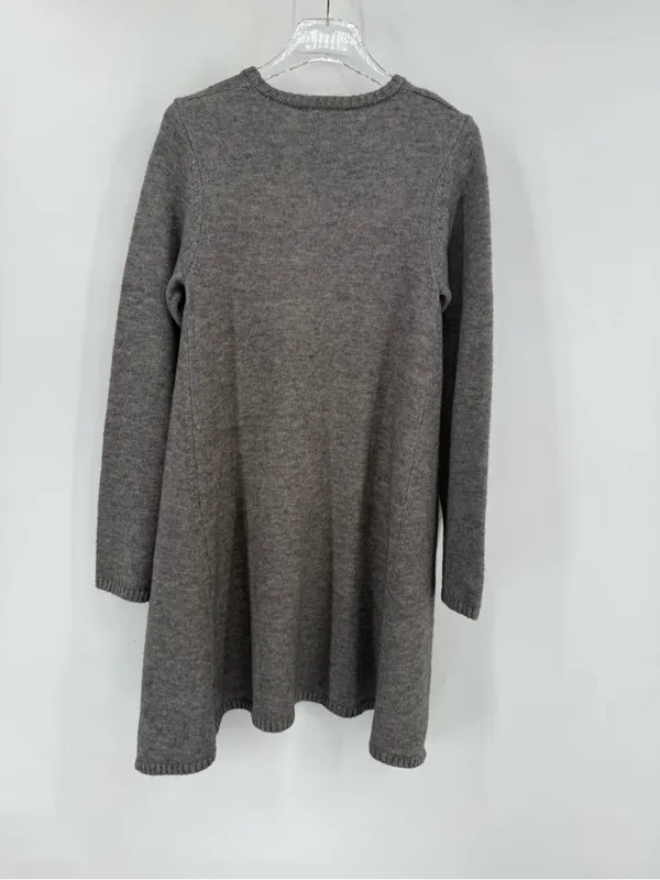 Tuckernuck Pomander Place Maia Gray Knit Swing Sweater Dress‎ Sz xl - Image 3
