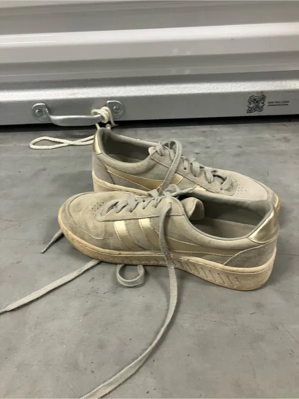 Gola size 8 Grandslam Sneakers White - Image 4