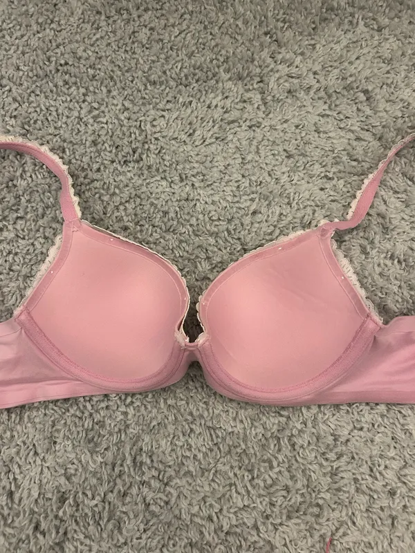 Aerie pink lace push up bra - Image 4