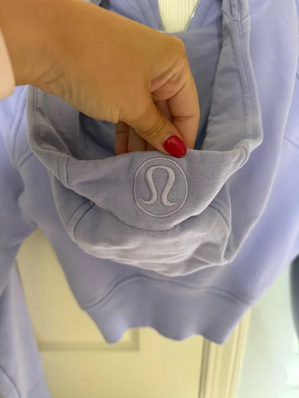 Lululemon Cropped Scuba Full-Zip Hoodie - Image 3
