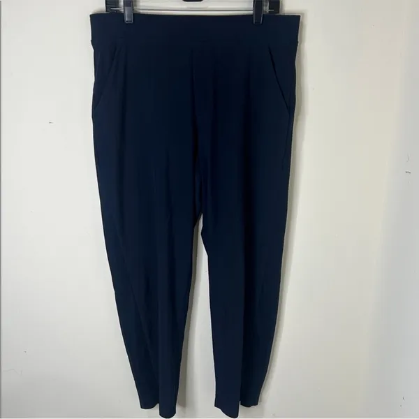 $99 Athleta Brooklyn Mid Rise Ankle Pant in navy blue 16 - Image 4