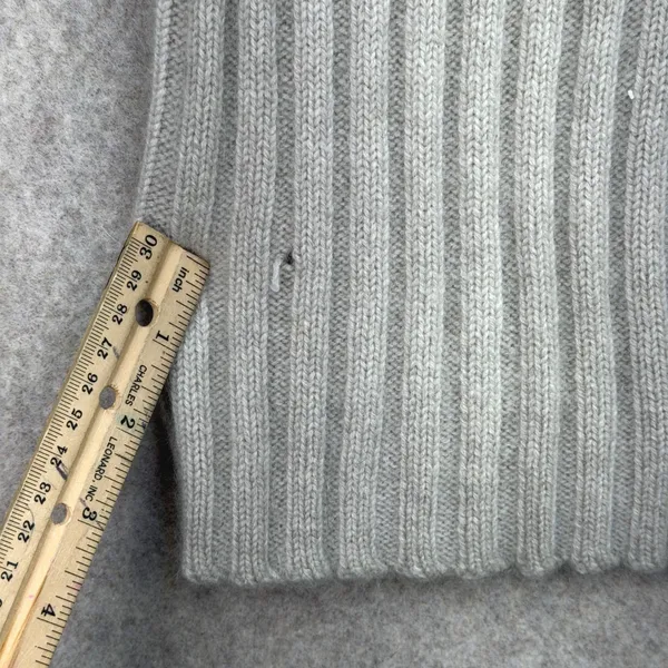 Vtg Country Shop Cashmere Turtleneck Womens M Tan Quiet Luxury Academia Cozycore - Image 7