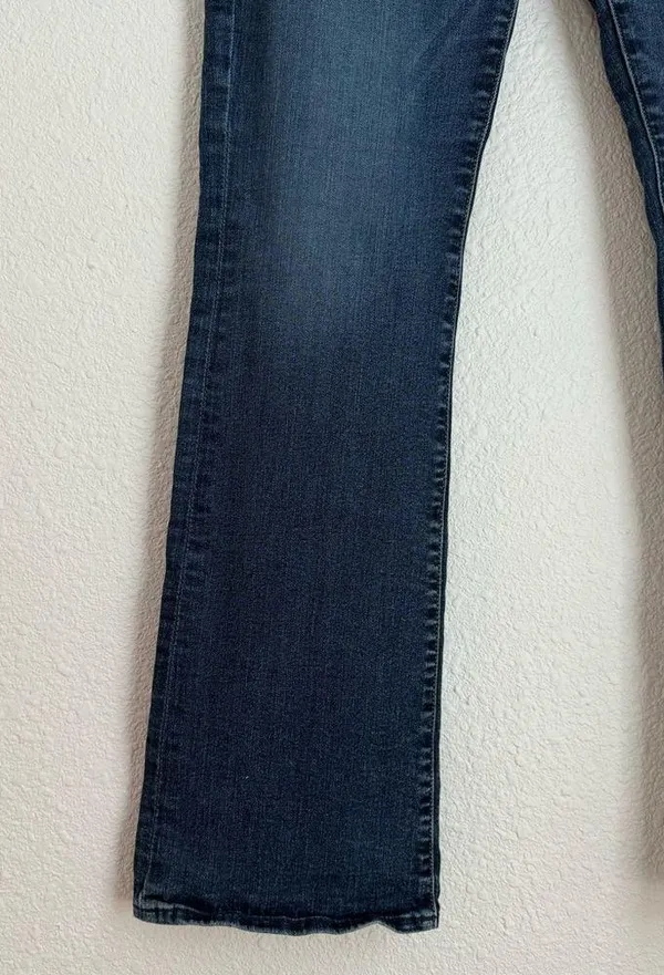 7 For All Mankind Womens Jeans Size 29 Blue Denim Bootcut Medium Dark Wash - Image 4