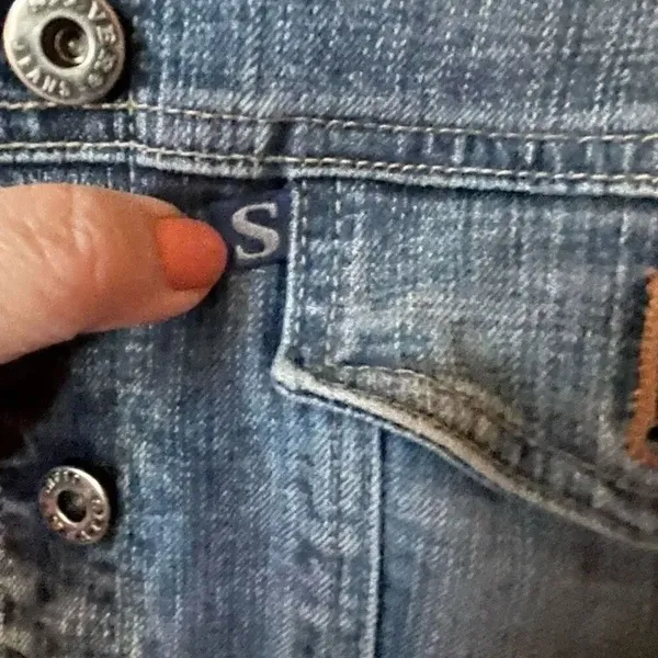 Vintage Silver clothing Company size M made in Canada denim jacket. - Image 3