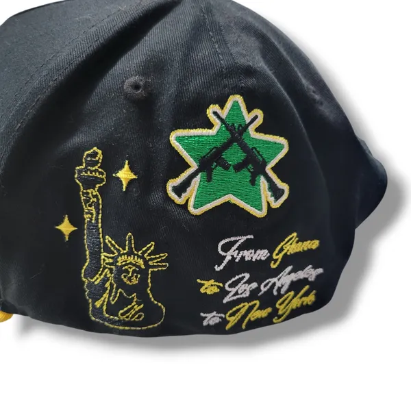 Homme + Femme Hat FTY Africa World Tour Art Basel Embroidered Snapback Hat New - Image 4