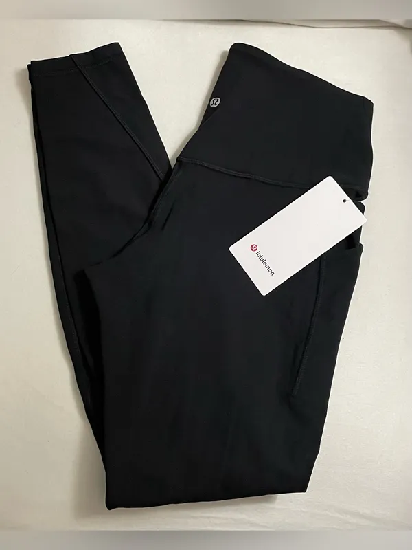 Lululemon athletica NWT Black High-Rise Align 28” Leggings with Pockets Size 10 - Image 7