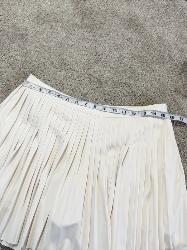 Prince Pickleball Women’s Pleated Skort Skirt Athletic in Ivory XL - Image 10
