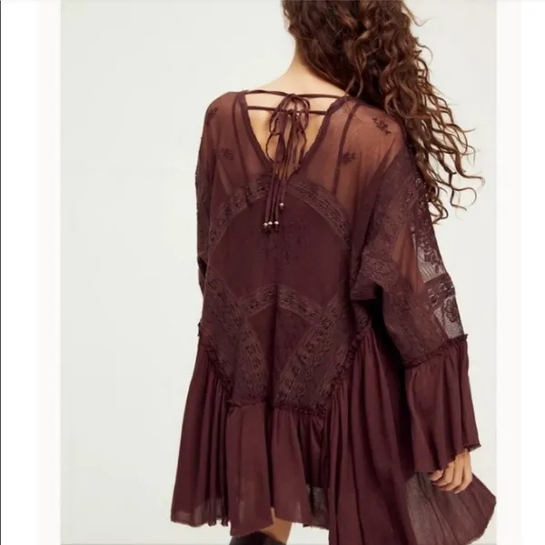 Free people Layered In Lace Swing Dress - Image 2