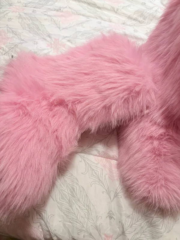 Fuzzy boots Pink Size 8 - Image 3