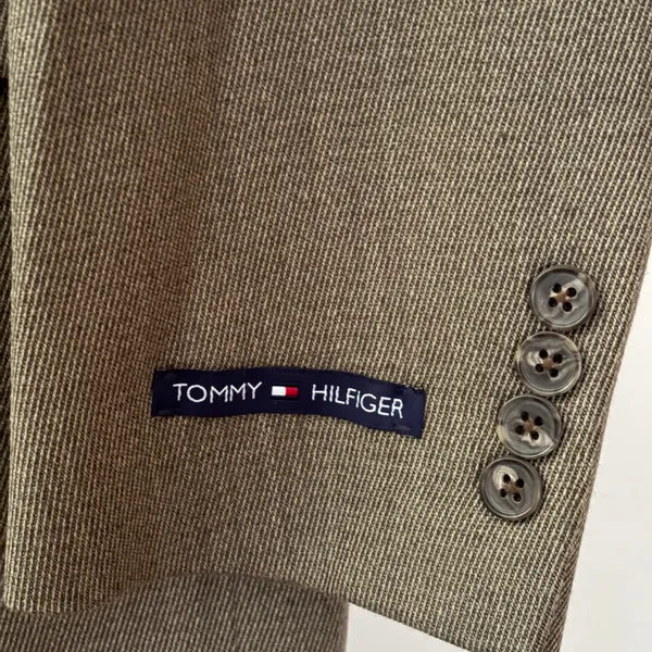 NWOT Tommy Hilfiger Topue skarkskin Worsted Wool blazer sport coat suit Sz 40 R - Image 3