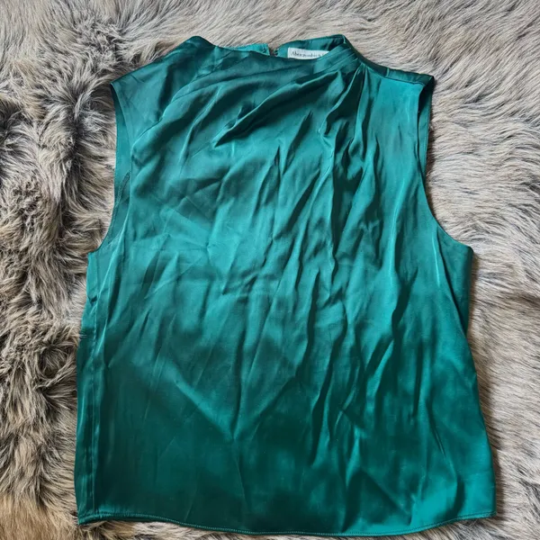 Abercrombie & Fitch High-Neck Blouse - Image 2