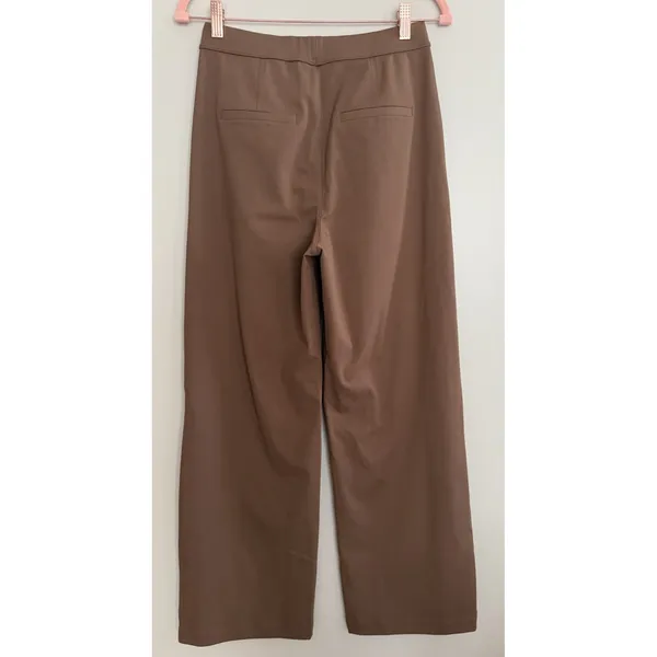 Halara Flex DayStretch High Waisted Pocket Straight Leg Work Pants Small Tall - Image 2