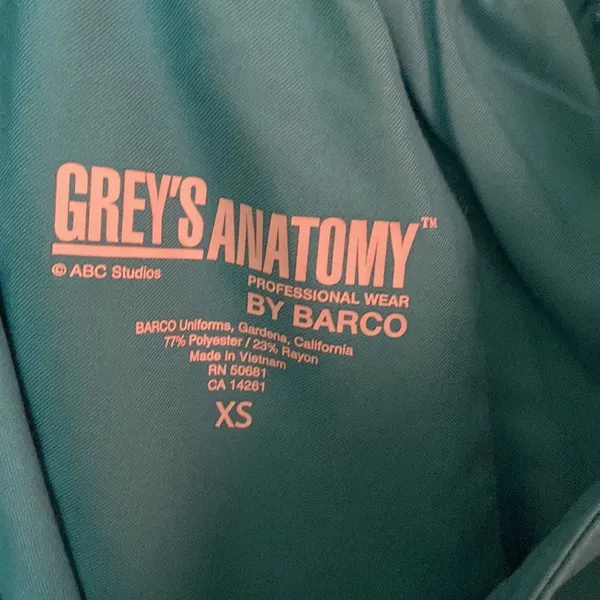 Grey’s Anatomy Professional Wear by BARCO Scrub Pants XS Blue - Image 7