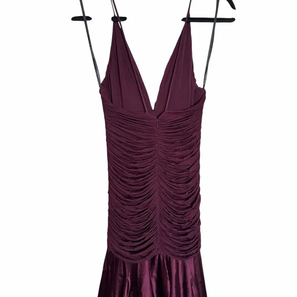 Silvia‎ Tcherassi Sana Dress Burgundy - Image 10