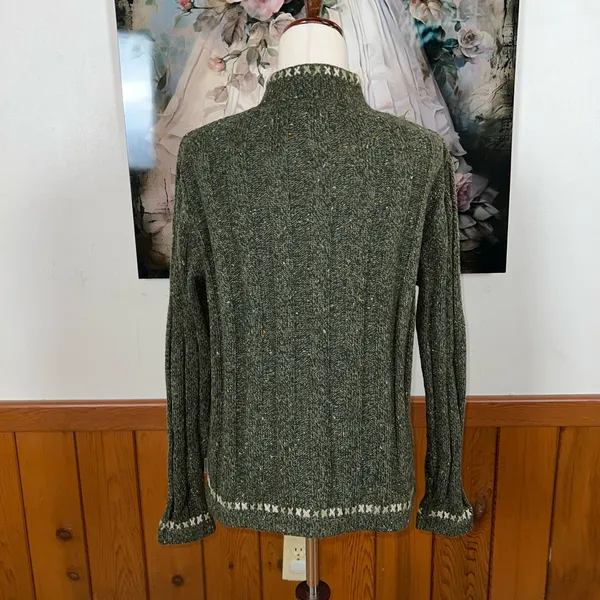 Nice Vintage Y2K Woolrich Ramie Cotton & Wool Sweater! - Image 6