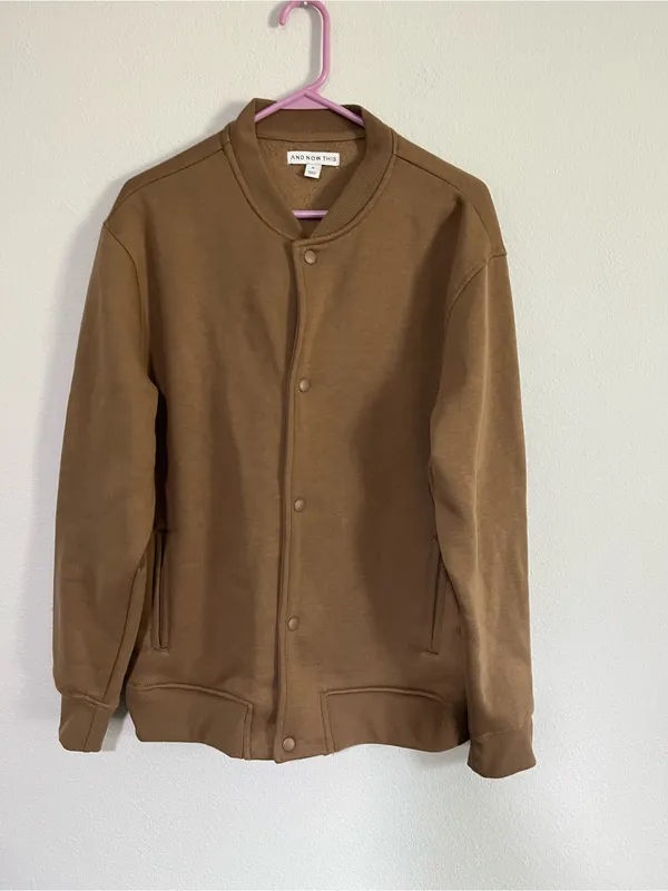 Macys Women's And Now This Casual Bomber Jacket - Caramel - Image 2