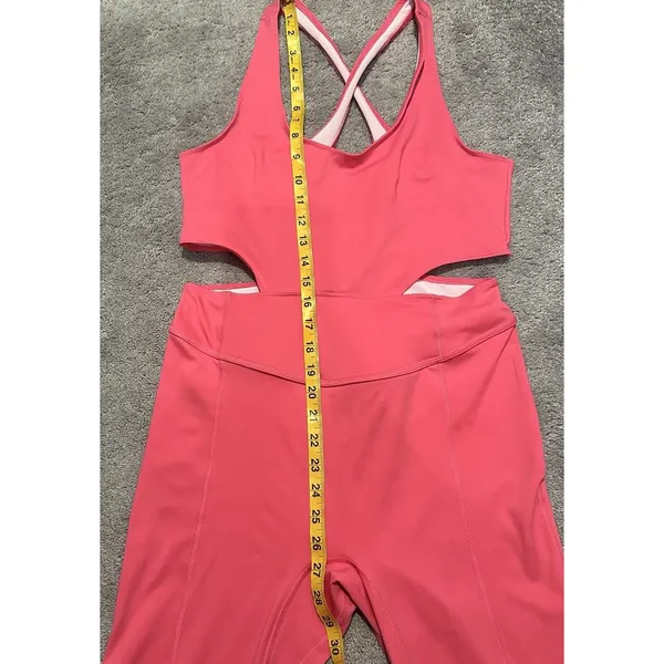 Free People FP Movement L Back It Up Workout One Piece Jumpsuit Bodysuit Gym - Image 8