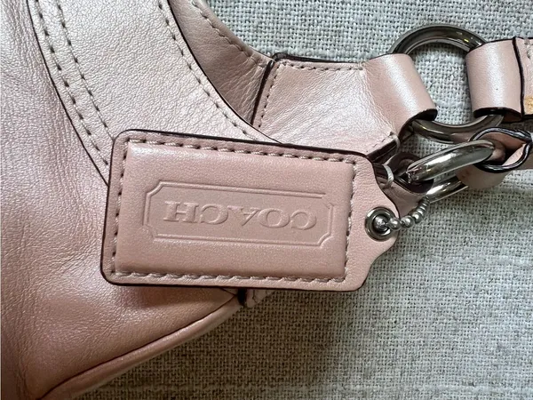 Coach Soho Leather Hobo Bag F17219 in Shell Pink - Image 5