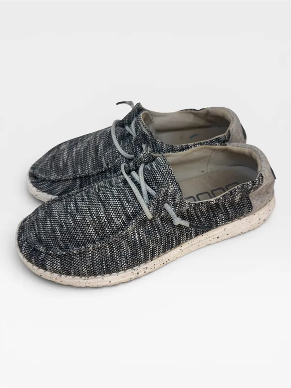 Hey Dude Wendy Sox Women’s Shoes Dark Grey US 9 - Image 8