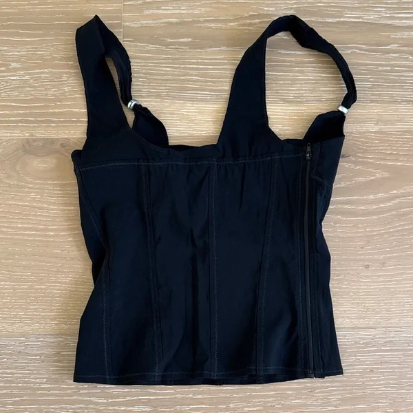 I.AM.GIA Corset Top Idez Size XS Black - Image 5