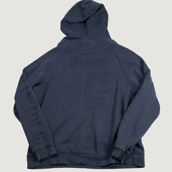 Taylor Swift The Eras Tour Hoodie Women L Charcoal Grey Concert Merch - Image 2