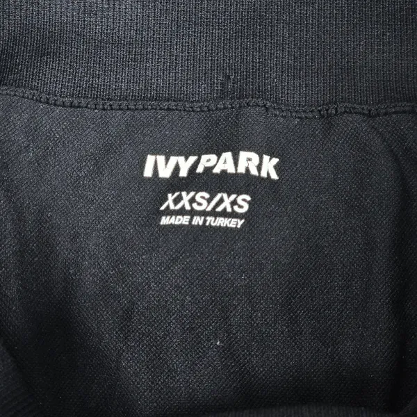 Ivy‎ Park Black Compression Seamless Cropped Leggings Cutout Design XXS - Image 3