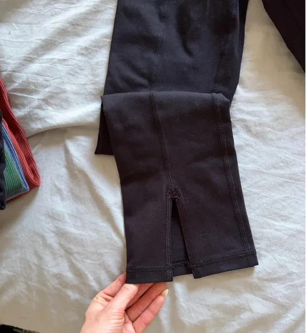 Aerie crop flare legging black  - Image 2