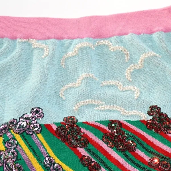 Queen of Sparkles Wicked Pearls & Sequins Skirt Size: 3XL Yellow Brick Road - Image 2