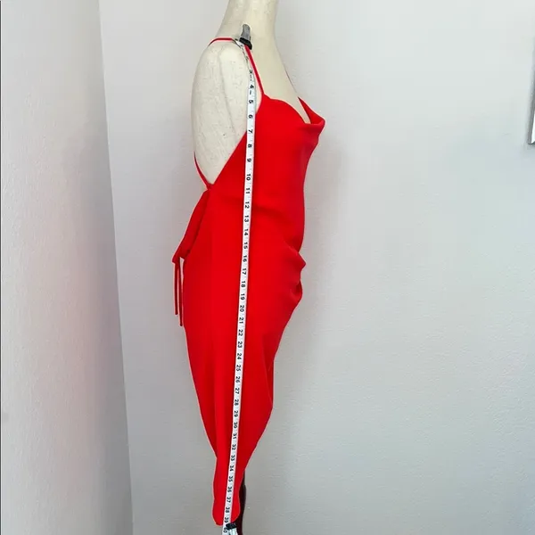 Amanda Uprichard‎ Elegant red Sleeveless Dress - Image 9