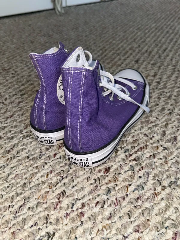 Purple Converse High-Top - Image 3