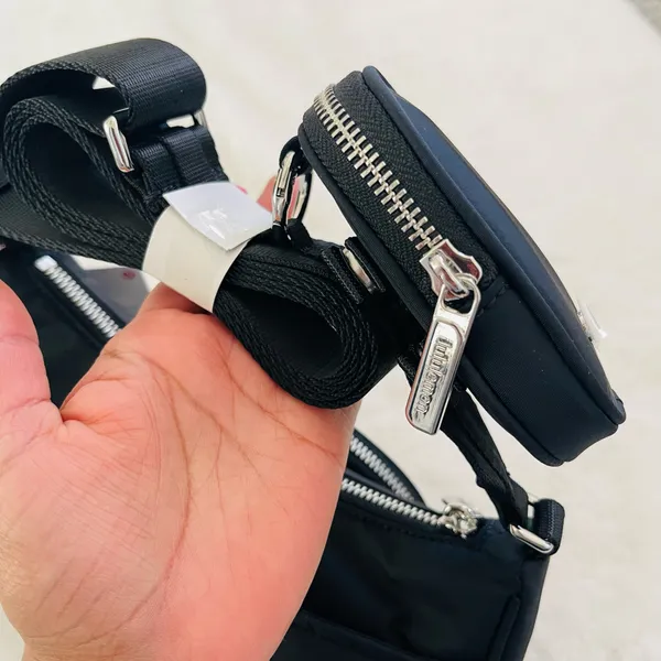 Lululemon Black Crossbody Bag with Nano pouch - Image 7