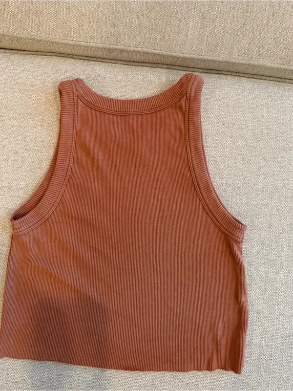 aerie Rib Tank Size Small - Image 3