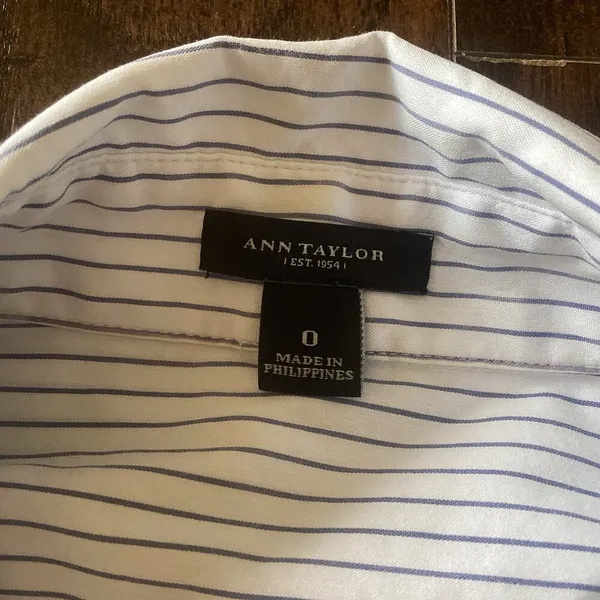 Ann Taylor Button Down Blouse - Image 5